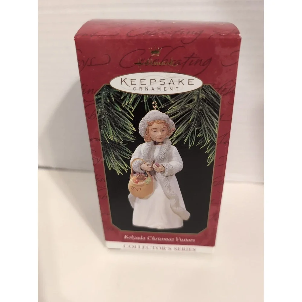 Hallmark Keepsake Ornament Collector's Series 1997 Kolyada Christmas‎ Visitors